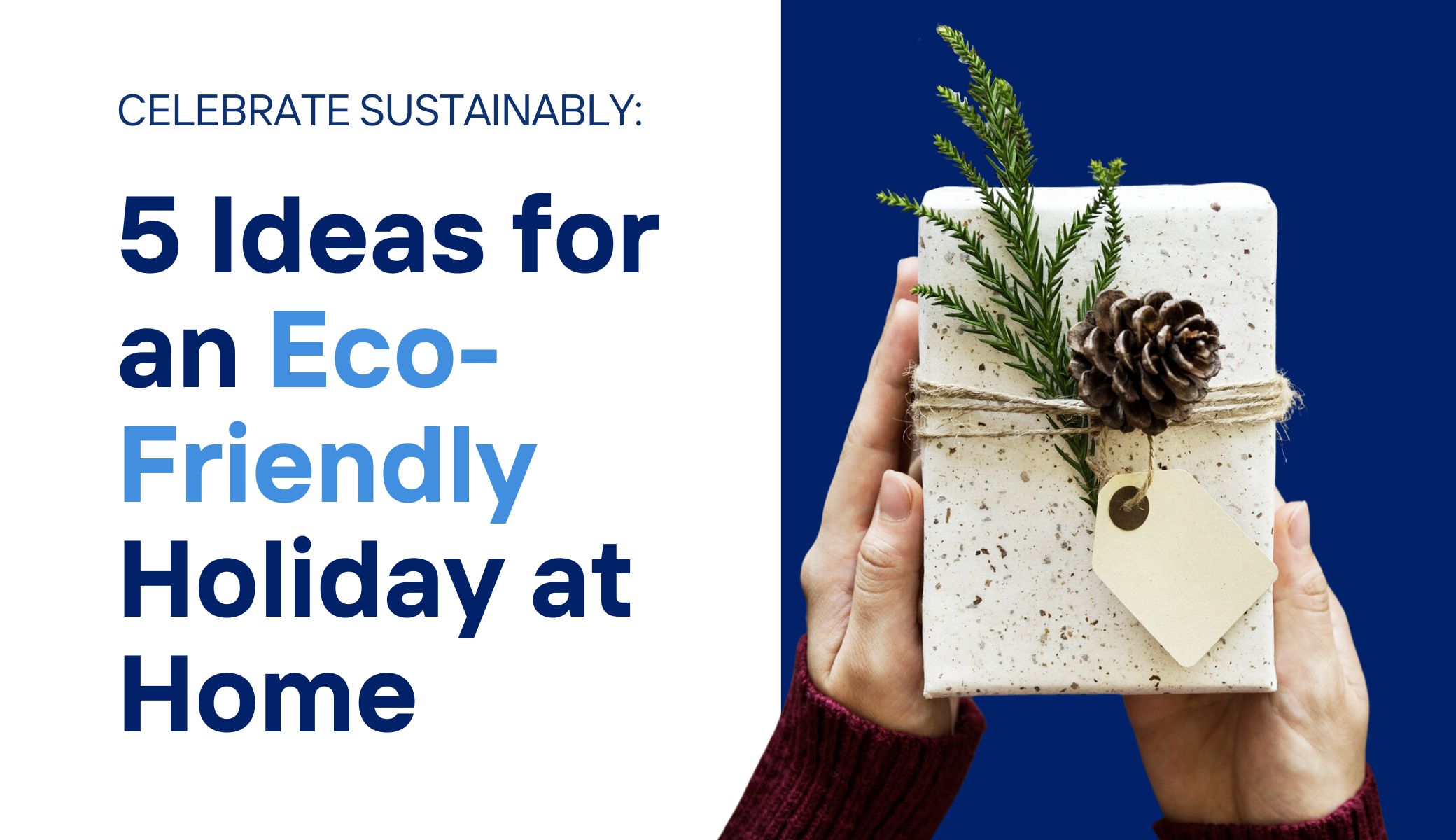 Celebrate Sustainably 5 Ideas for an Eco-Friendly Holiday at Home